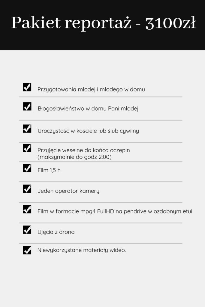 Wideo reportaż